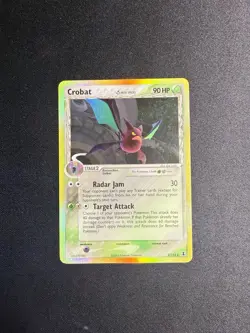 Pokemon Crobat Delta Species 2/113 Holo Rare MP - Image 1
