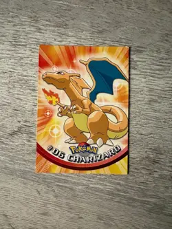 Charizard #06 Blue Logo Non-Holo Series 1 Topps Pokemon - Image 1