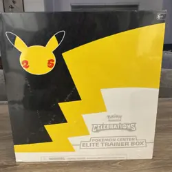 Pokemon TCG 25th Anniversary Celebrations Pokemon Center ETB Minor Tears See Pic 820650809866 - Image 1