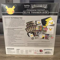 Pokemon TCG 25th Anniversary Celebrations Pokemon Center ETB Minor Tears See Pic 820650809866 - Image 2
