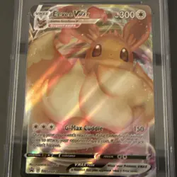 2021 Pokemon Eevee VMAX Black Star Promo SWSH087 CGC 9 Mint - Image 3