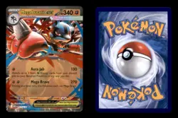 MEGA LUCARIO EX 077/132 DOUBLE RARE MEGA EVOLUTION POKEMON NM/M - Image 3