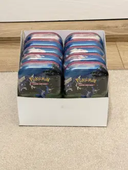 Pokemon TCG Ascended Heroes Full Box Of Mini Tins X10/ 2 Full Art Sets Brand New - Image 1