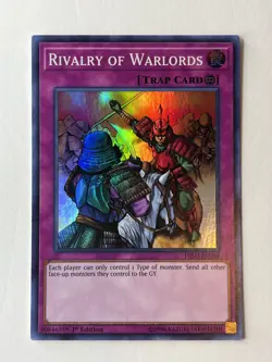 Yu-Gi-Oh! Rivalry of Warlords HISU-EN059, 1st Edition, Super Rare, NM - Image 1