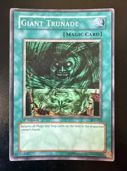 Yugioh - Giant Trunade SDJ-032 1st Edition - Starter Deck: Joey - Image 1
