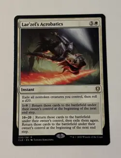 MTG Lae'zel's Acrobatics - Commander Legends: Battle for Baldur's Gate NM - Image 1