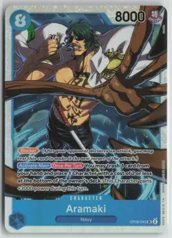 One Piece TCG Aramaki SR OP06-043 Wings of the Captain English - Image 1