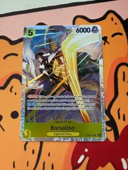 1x Bandai One Piece EB04-058 SR Borsalino OP 15 - Image 1