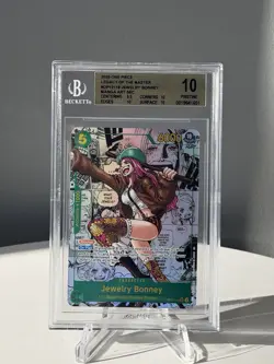 One Piece Jewelry Bonney Manga Alt Art OP12-118 BGS 10 Pristine - Image 1
