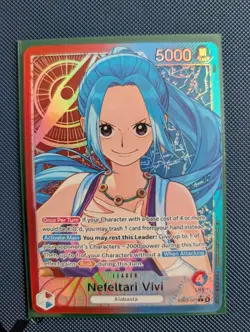 Nefeltari Vivi - EB03-001 - Alternative Art Leader - One Piece - English - Image 1