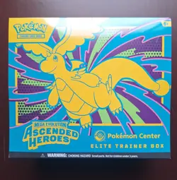 Ascended Hero’s Pokemon Center Exclusive ETB Sealed New read description - Image 1