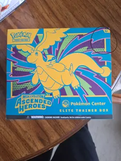 Ascended Hero’s Pokemon Center Exclusive ETB Sealed New read description - Image 2