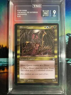MTG STRONGHOLD SLIVER QUEEN RARE TAG 9 FREE SHIPPING IN CANADA!! - Image 1