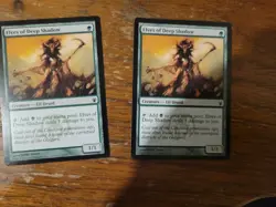 2x Elves of Deep Shadow Duel Decks: Izzet vs. Golgari MTG Magic The Gathering - Image 1
