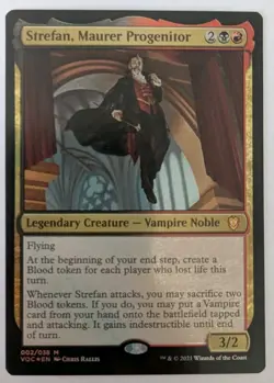 Strefan, Maurer Progenitor Commander: Innistrad: Crimson Vow Foil - MTG MYTHIC - Image 1