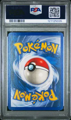 2002 POKEMON EXPEDITION #51 MACHAMP-REVERSE FOIL PSA 8 - Image 2