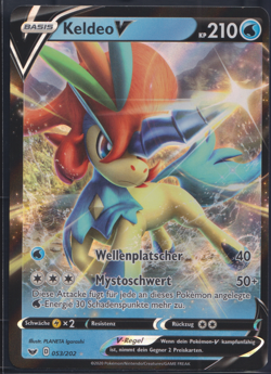 Keldeo 053/202 - Schwert Schild - DE - NM - Pokemon TCG - Image 1