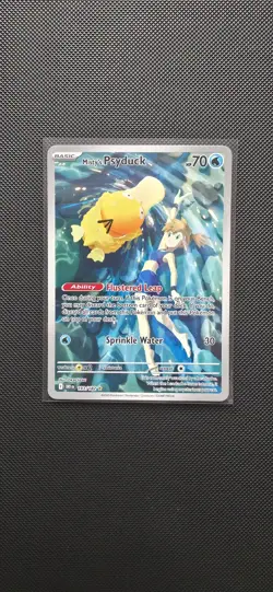 Misty's Psyduck 193/182 - Destined Rivals Illustration Rare - Pokemon TCG - Mint - Image 1