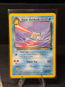 Dark Golduck 37/82 Uncommon Team Rocket Pokemon Near Mint - Image 1