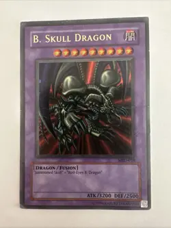 B. Skull Dragon MRD-018 Heavily Played Ultra Rare Holo Yugioh Card 2002 - Image 1