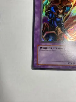 Yugioh Flame Swordsman LOB-003 Super Rare - MINT - Grading Ready - Never Played - Image 3