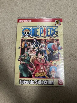 2017 ONE PIECE 20TH ANNIVERSARY BANDAI PREMIUM CARD EPISODE COLLECTION FILE - Image 1