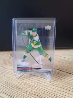 2024-25 Upper Deck Series 2 Clear Cut Base #331 Kirill Kaprizov - Image 1