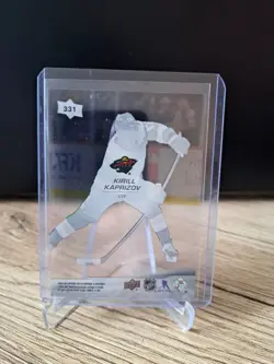 2024-25 Upper Deck Series 2 Clear Cut Base #331 Kirill Kaprizov - Image 2