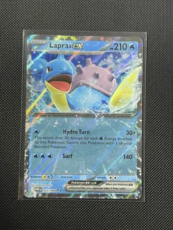 Pokemon TCG Lapras Ex 22/88 Perfect Order Nm - Image 1