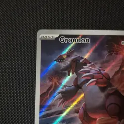 Pokemon TCG Groudon Paradox Rift 199/182 Holo Illustration Rare - Image 2