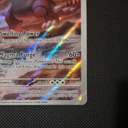 Pokemon TCG Groudon Paradox Rift 199/182 Holo Illustration Rare - Image 4