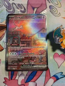 1 X POKEMON - Mew Ex - SVP053 - Black Star Promo - SEALED - 151!! - Image 2