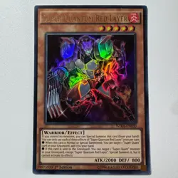 Super Quantum Red Layer - WIRA-EN030 | 1st Edition Ultra Rare NM YuGiOh! - Image 1
