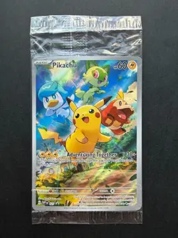Pokemon Card Pikachu 027 Black Star Promo Sealed - Image 1