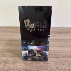 FINAL FANTASY VII: 25th ANNIVERSARY ART MUSEUM CARDS - BOOSTER BOX NEW SEALED - Image 1
