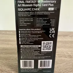 FINAL FANTASY VII: 25th ANNIVERSARY ART MUSEUM CARDS - BOOSTER BOX NEW SEALED - Image 3