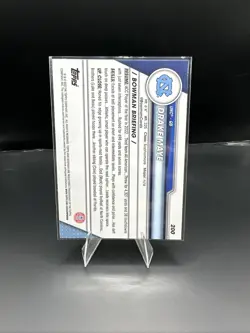 2023 Bowman University Chrome Drake “Drake Maye” Maye Shimmer Refractor (RC) 1st - Image 2