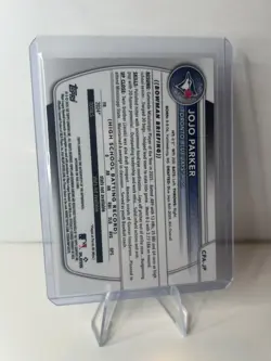2025 Bowman Draft Jojo Parker #CPA-JP 1st Bowman Chrome Auto Blue Jays - Image 2