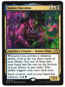 Satoru Umezawa 234 Kamigawa: Neon Dynasty NM MTG - Image 1