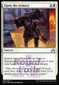 Open the Armory 1x FOIL SOI MTG Shadows Over Innistrad Uncommon MINT white - Image 1