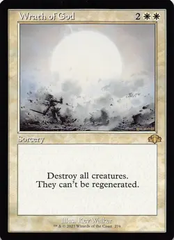 Wrath of God (Retro Frame) - 279 - Dominaria Remastered - NM - Image 1
