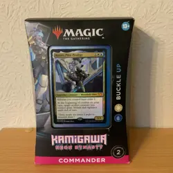 MTG Kamigawa Neon Dynasty: Buckle UP Commander Deck (Sealed) - Image 1
