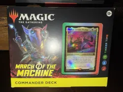 Magic The Gathering March Of The Machine, Commander Deck, Tinker Time - Image 1