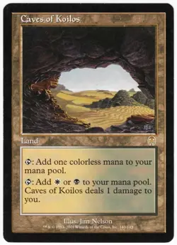 Caves of Koilos 2001 Apocalypse Colorless Rare Land MTG NM AZ1 - Image 1