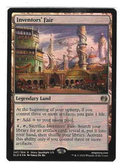 MTG- INVENTORS' FAIR - RARE - FOIL -KALADESH -PROMO - #247 - NM - Image 1