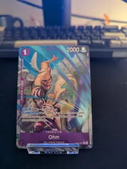 One Piece TCG OP15-061 Ohm Alt Art Rare English Pack Fresh - Image 1
