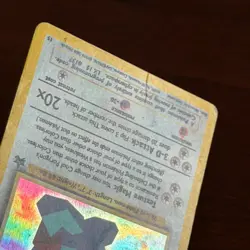 Cool Porygon 15 Holo Black Star Promo WOTC Pokemon Card DMG - Image 4