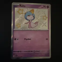 Ralts 153/091 Sv: Paldean Fates Holo - Pokemon Trading Card Game - Image 1