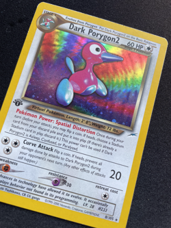 Pokemon Card 1st Edition Dark Porygon2 8/105 Neo Destiny Holo Rare - Ungraded - Image 4