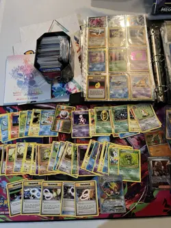 Entire Pokemon Card Collection Lot Binder Wotc Full Arts Base Set Sealed Box - Image 3